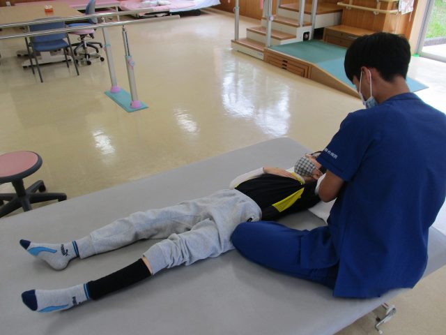 理学療法士による訓練